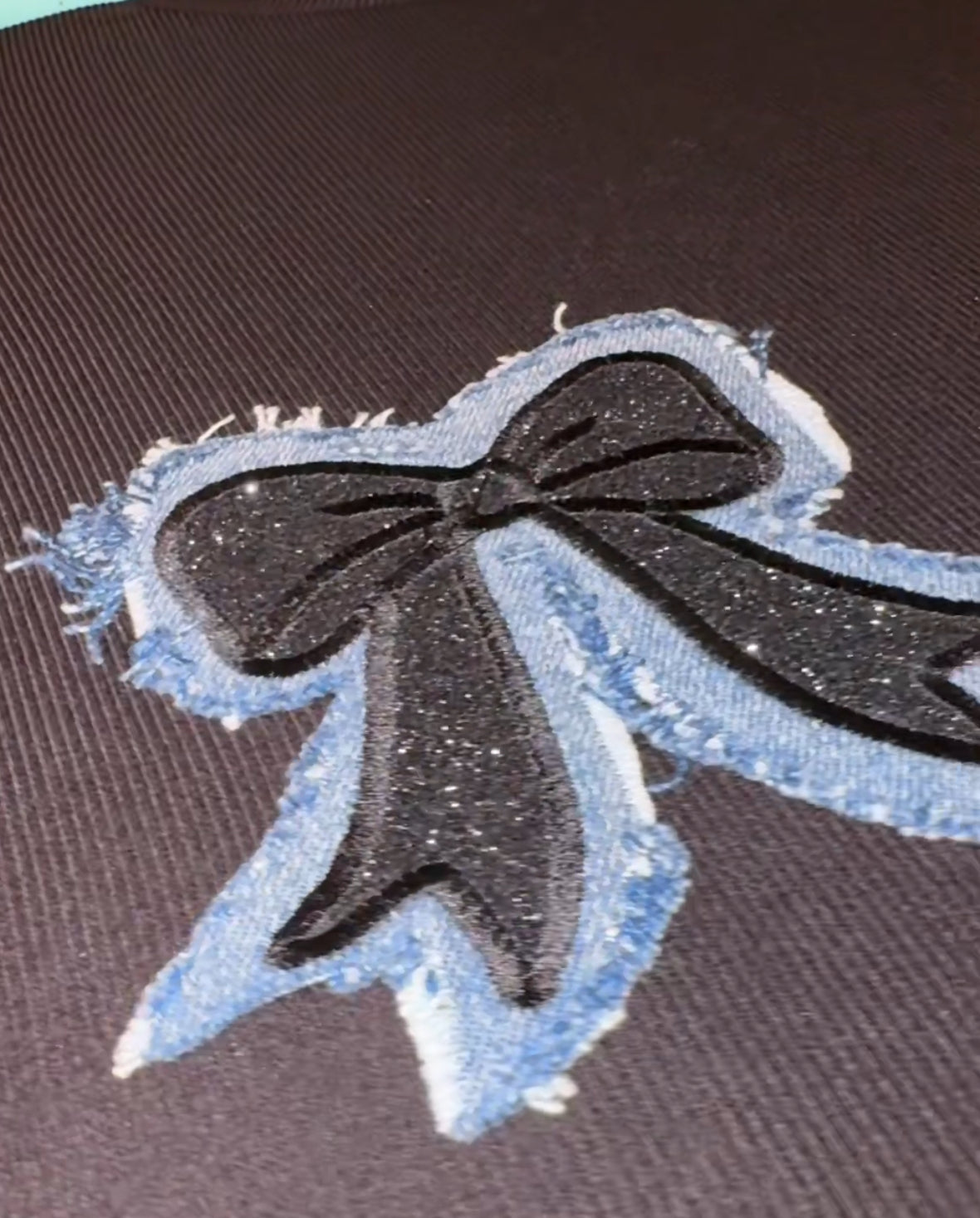 Denim Bows