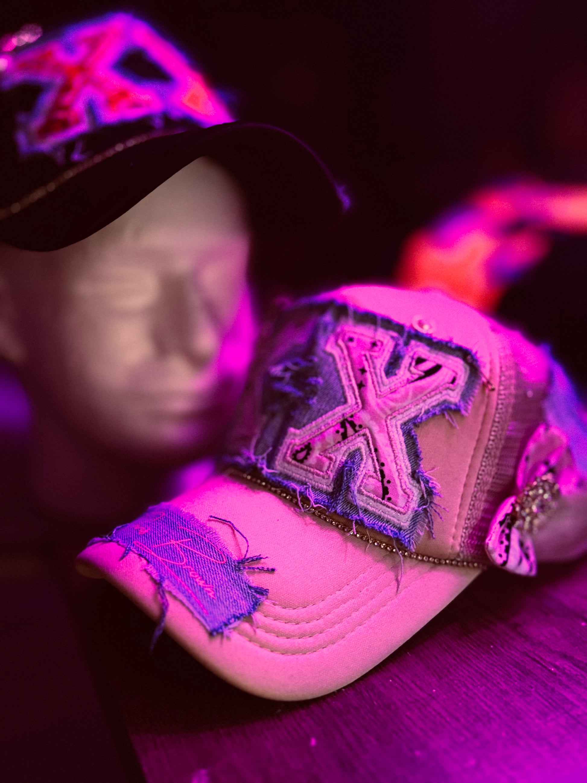 Breezy Bowl XX Trucker Hat Tan/Pink