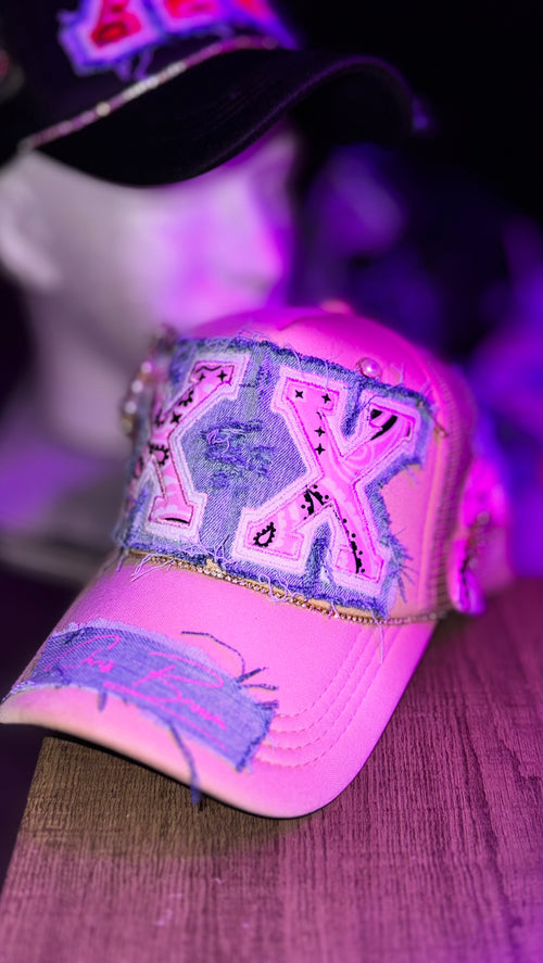 Breezy Bowl XX Trucker Hat Tan/Pink